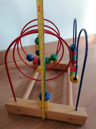 Juego psicomotricidad madera