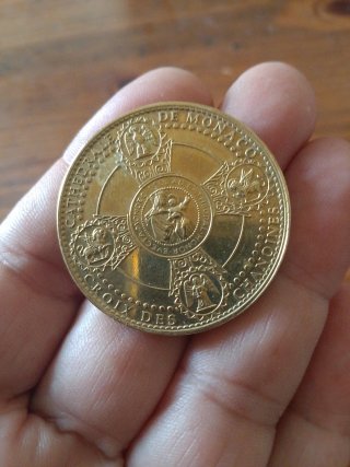 Medalla Croix des Chanoines Catedral Mónaco