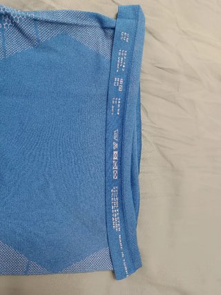 Camiseta térmica deportiva Kipsta azul