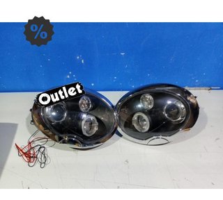 ZA FAROS MINI COOPER 01-06 OJOS ANGEL NEGROS R012602C1