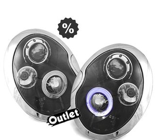 ZA FAROS MINI COOPER 01-06 OJOS ANGEL NEGROS R012602C1