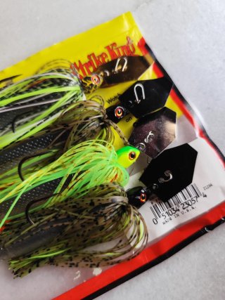 Lote 4 Chatterbaits Montados
