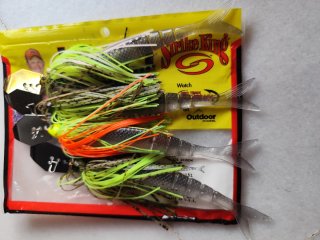 Lote 4 Chatterbaits Montados