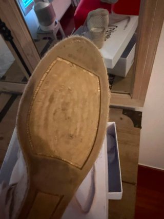 Alpargatas Castañer Beige/Blanco