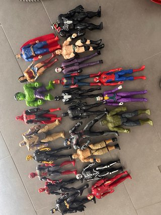 Figuras Superhéroes Marvel y DC