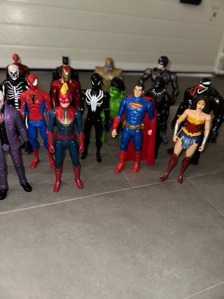 Figuras Superhéroes Marvel y DC
