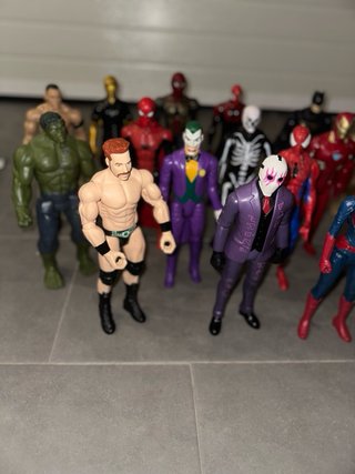 Figuras Superhéroes Marvel y DC
