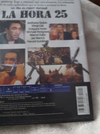 DVD La Hora 25 (Anthony Quinn)