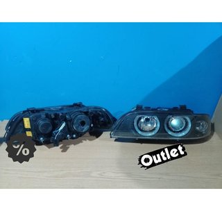 ZA FAROS BMW E39 95-00 XENON OJOS ANGEL FONDO NEGRO R146885C