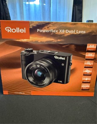 Rollei Powerflex X8 Dual Lens Cámara Digital