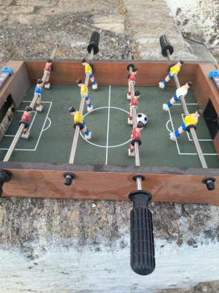 Futbolín de mesa