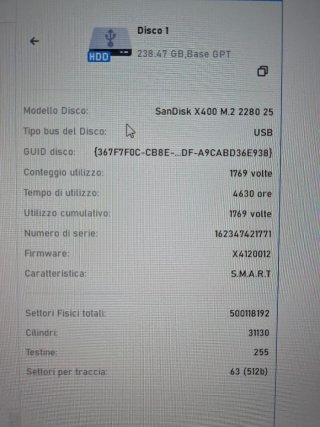 SSD SanDisk M.2 X400 256GB SATA 6Gbps