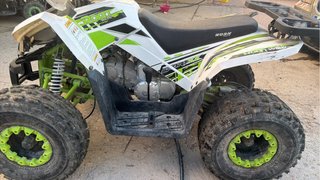 Quad 125cc Off-road Verde/Blanco