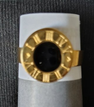 Anillo Dorado Ajustable