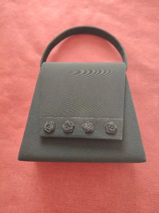 Bolso de fiesta negro mujer.