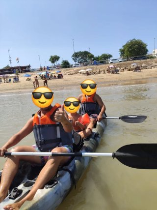 Kayak 2+1 pesca