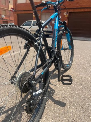 Bicicleta Montagna 24 Bambino/a Blu/Nero
