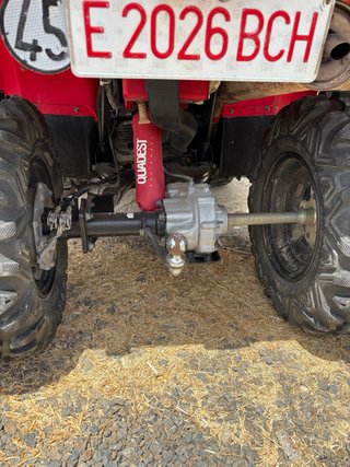 Quad Yamaha Kodiak Rojo