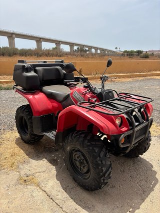 Quad Yamaha Kodiak Rojo
