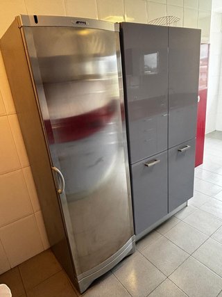 Cocina Completa Gris y Roja