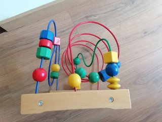 Juego psicomotricidad madera