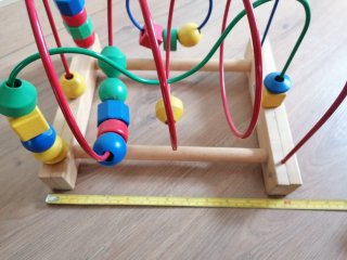Juego psicomotricidad madera