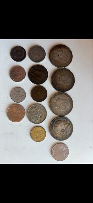 Lote de Monedas Antiguas