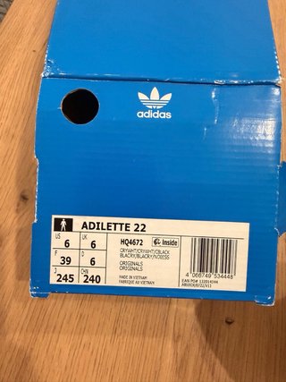 Chanclas Adidas Adilette 22 Blancas