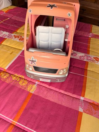 Autocaravana Barbie Rosa