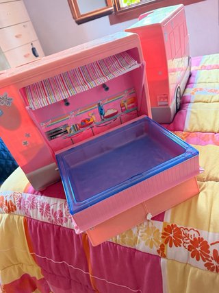Autocaravana Barbie Rosa