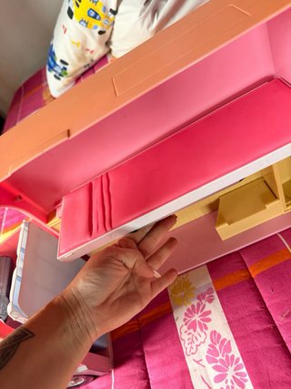 Autocaravana Barbie Rosa