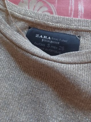 Abitino Zara lamé oro