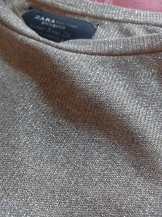 Abitino Zara lamé oro