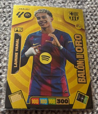 Balón de Oro Lamine Yamal Adrenalyn La Liga 25/26