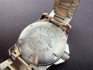 Longines Conquest 41mm Plata L3.759.4.7