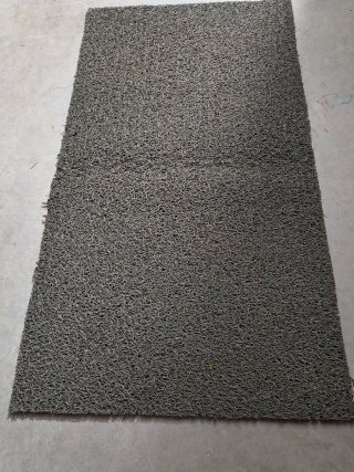Felpudos PVC Rizo Gris