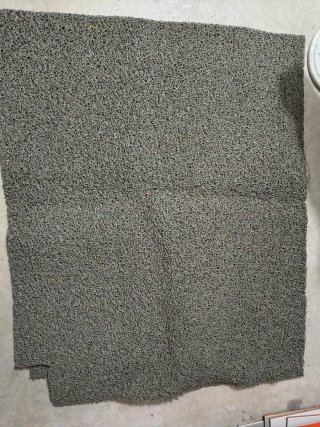 Felpudos PVC Rizo Gris