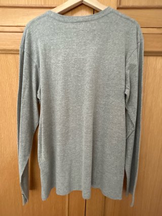 Camiseta Quiksilver Gris Manga Larga