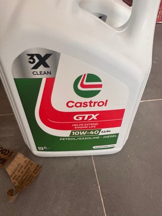 Aceite Castrol GTX 10W-40 4L