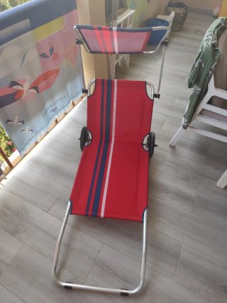 Tumbona Silla Playa Plegable