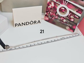 Pulsera Pandora Corazón Plata alas angel 21 cm
