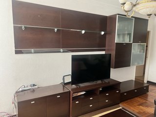 Mueble de salón modular marrón