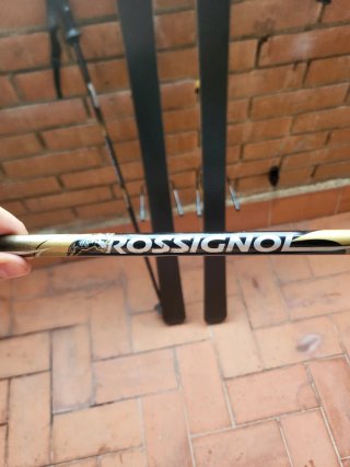 Esquís Rossignol Comp + Bastones