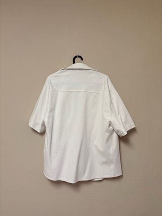 Sobrecamisa Zara Blanca Talla M
