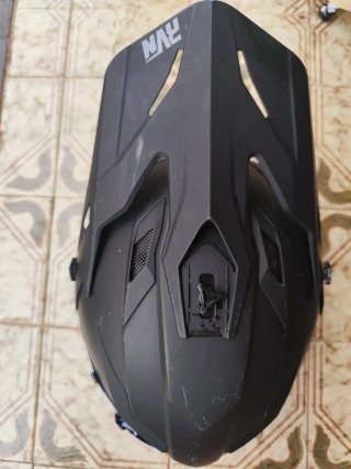 Casco Cross Raven con Gafas