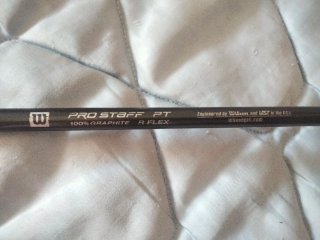 Palo de golf Wilson número 7. Prostaff PT.