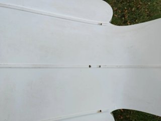 Sillas de Plástico  Lote 2 x 3€