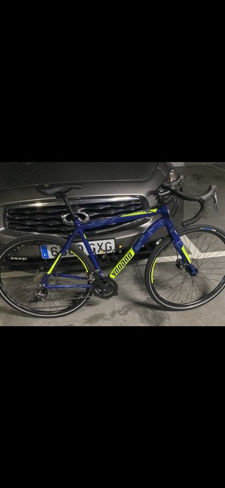 Bicicleta Gravel Voodoo Talla M Azul/Amarillo