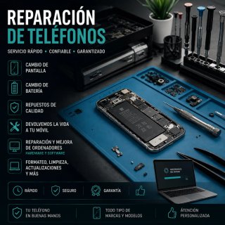 Reparación de teléfonos y ordenadores