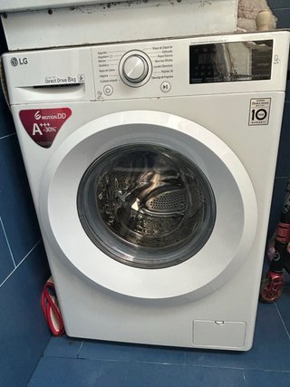Lavadora LG Direct Drive 8Kg